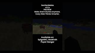 SentientMobs Plugin Preview | Paper 1.20.4-Latest |  #minecraft #SentientMobs