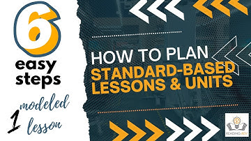 Planning a Standards-Based Lesson or Unit