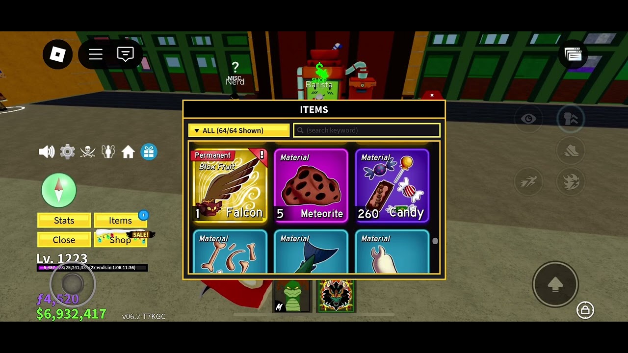 Opening a super fruit box in Blox Fruits - YouTube