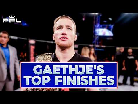 Justin Gaethje's Top 3 Finishes!