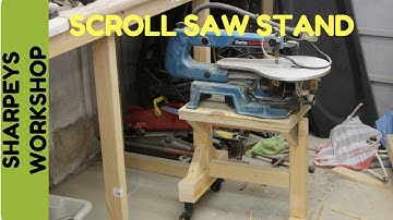Handy little scroll saw table/stand