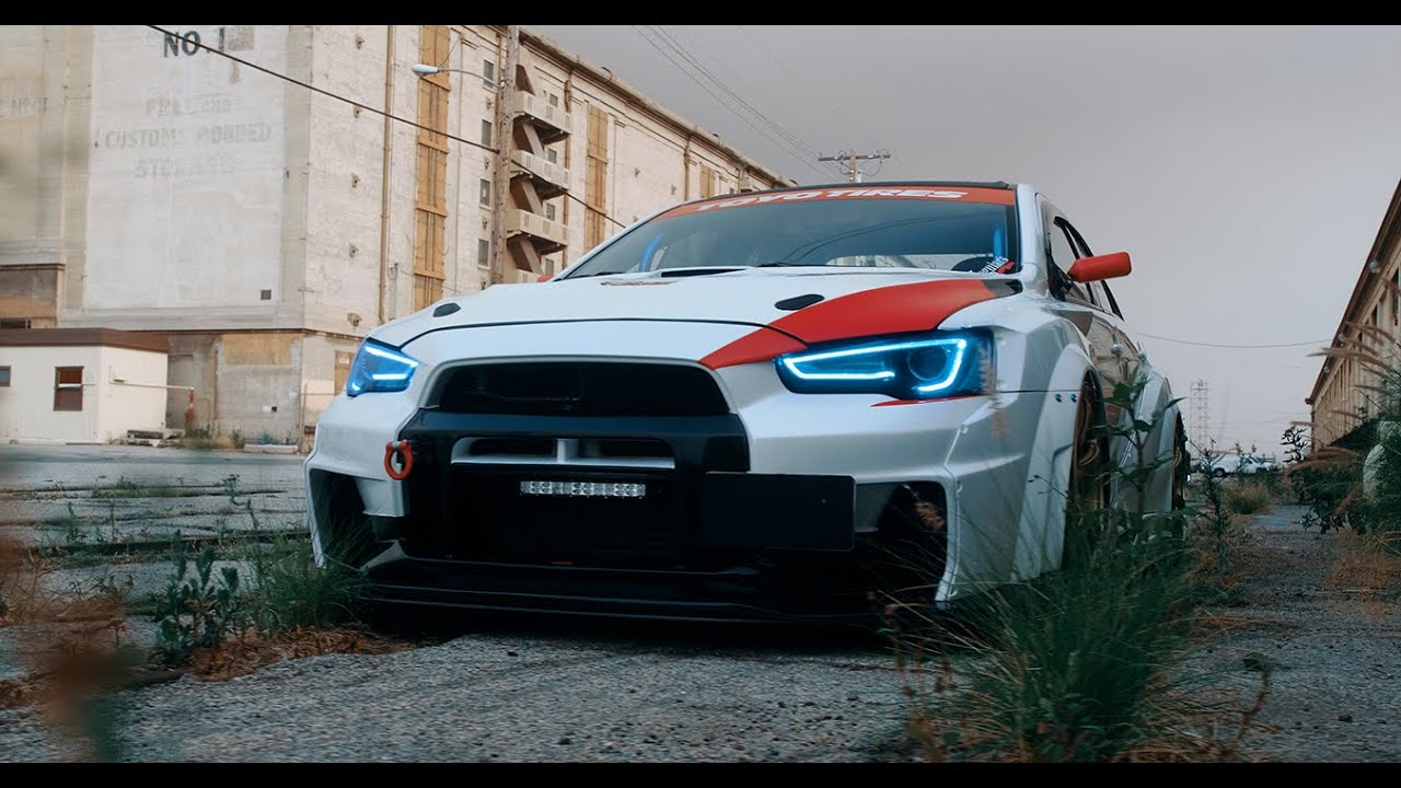 Varis V2 Widebody Evo X // Filmed on a Panasonic GH5 (4K)