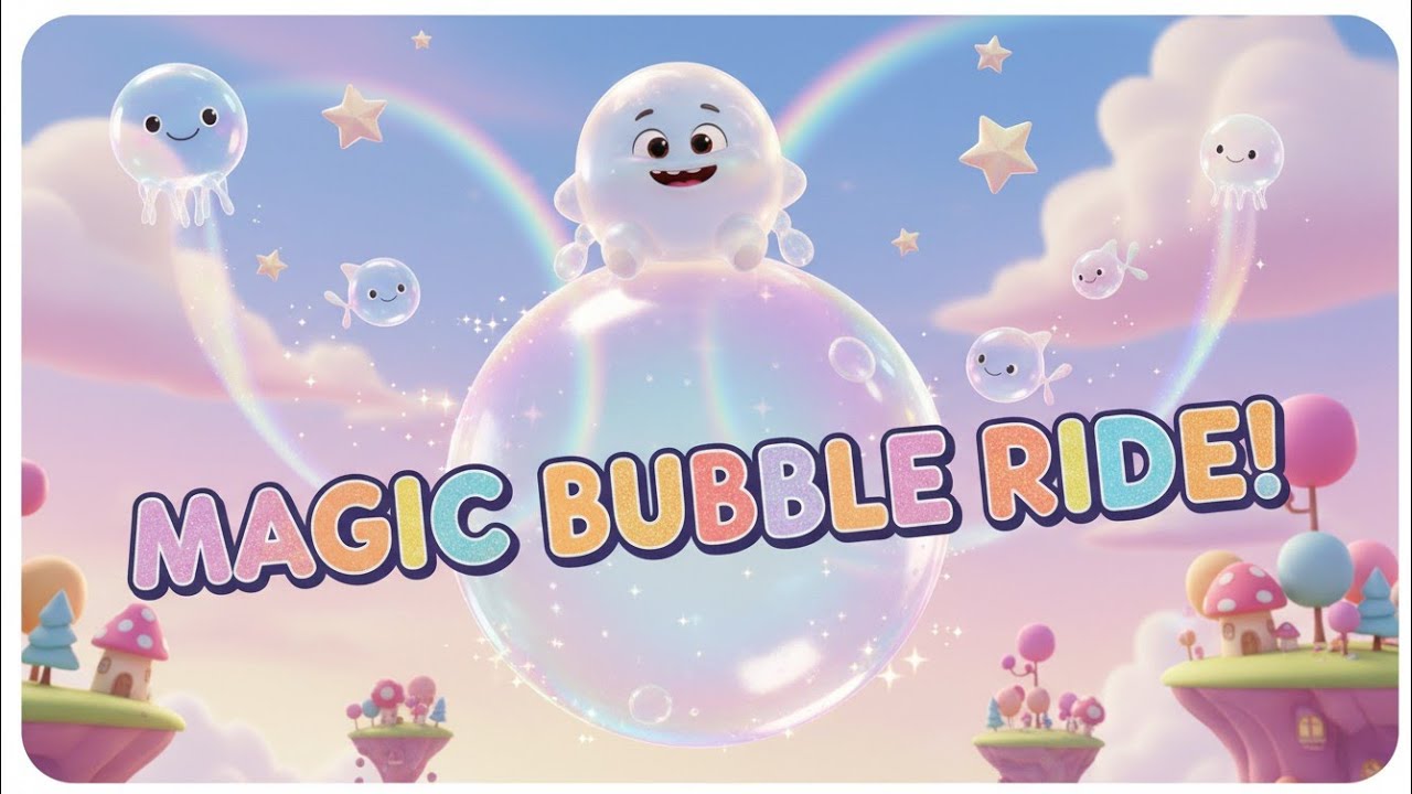 BUBBLO’S MAGIC BUBBLE RIDE | SUPER FUN CARTOON FOR KIDS | HAPPY CUTE ...