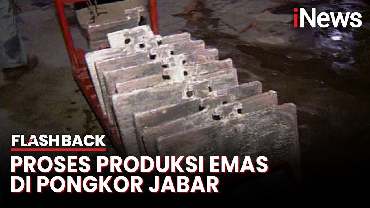 Melihat Proses Pengolahan Emas Antam di Pongkor Jabar Tahun 1998 | Flashback