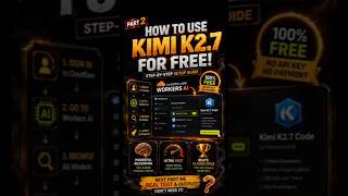 Kimi K2.7 FREE Setup | Completely FREE - Best AI Coding Setup 2026 | Claude Code Alternative 🚀