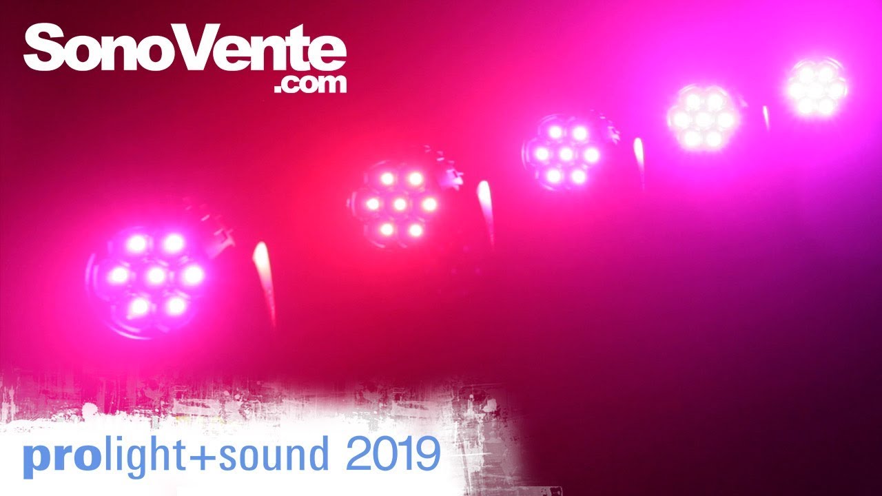 Prolight+sound 2019 - Evolite CR series - SonoVente.com (FR)