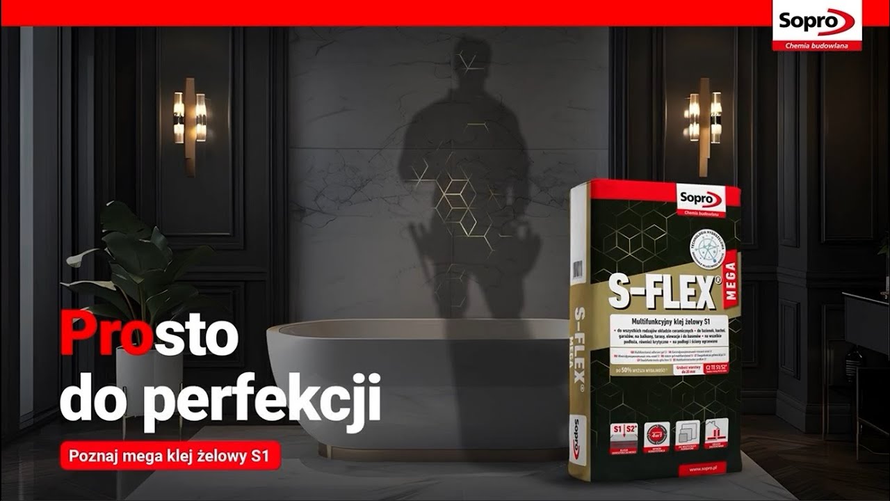 Poznaj S-FLEX® mega – klej żelowy S1