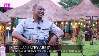 KSM Show- Genius Architect, Cecil Anertey Abbey hanging out with KSM