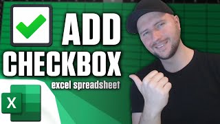 How To ADD CHECKBOX in EXCEL