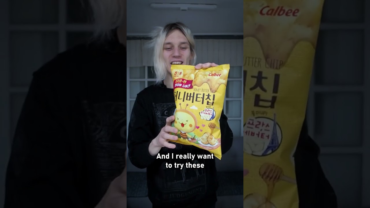 KOREAN CHIPS with BUTTER-HONEY Taste?!