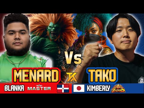 🔥 SF6 ▰ MENARD (Blanka) vs TAKO (Kimberly) ▰ Street Fighter 6 🔥