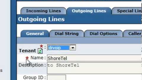 ShoreTel SIP Trunks using Scopserv!