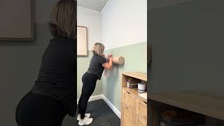 Resisted Foam Roll Up The Wall
