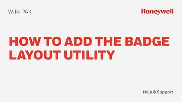 How to Use the Badge Layout Utility of WIN-PAK