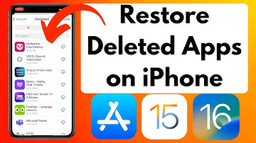 How to Restore Deleted Apps on iPhone or iPad iOS 16/15