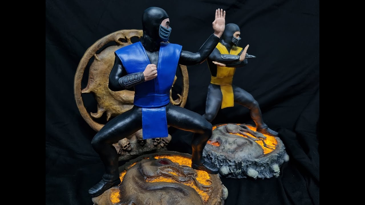 Scorpion & Sub Zero - From the movie Mortal Kombat 1995. - YouTube