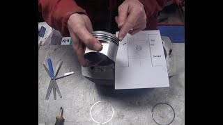 How to check Pistons, rings and cylinders using feeler gauges