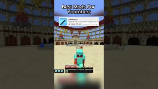 Best mods for mc youtubers #minecraft #pvp #cubing #shorts