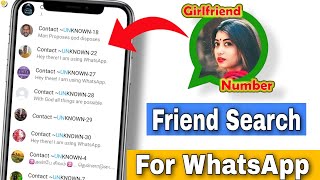 Friend Search Tool For WhatsApp screenshot 1