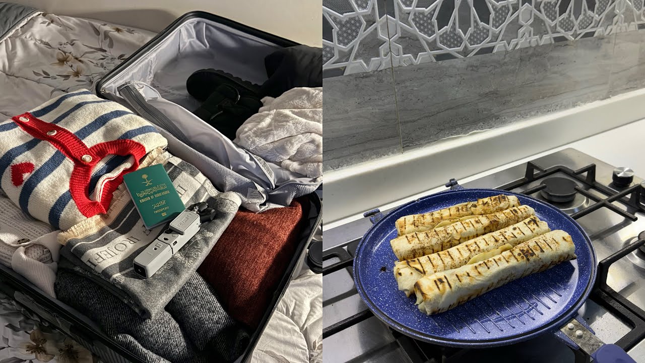 Видеоблог 1 | День упаковки вещей перед поездкой ✈️