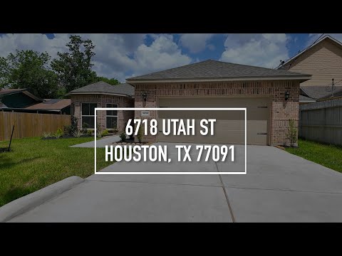 6718 Utah St, Houston, TX home video tour