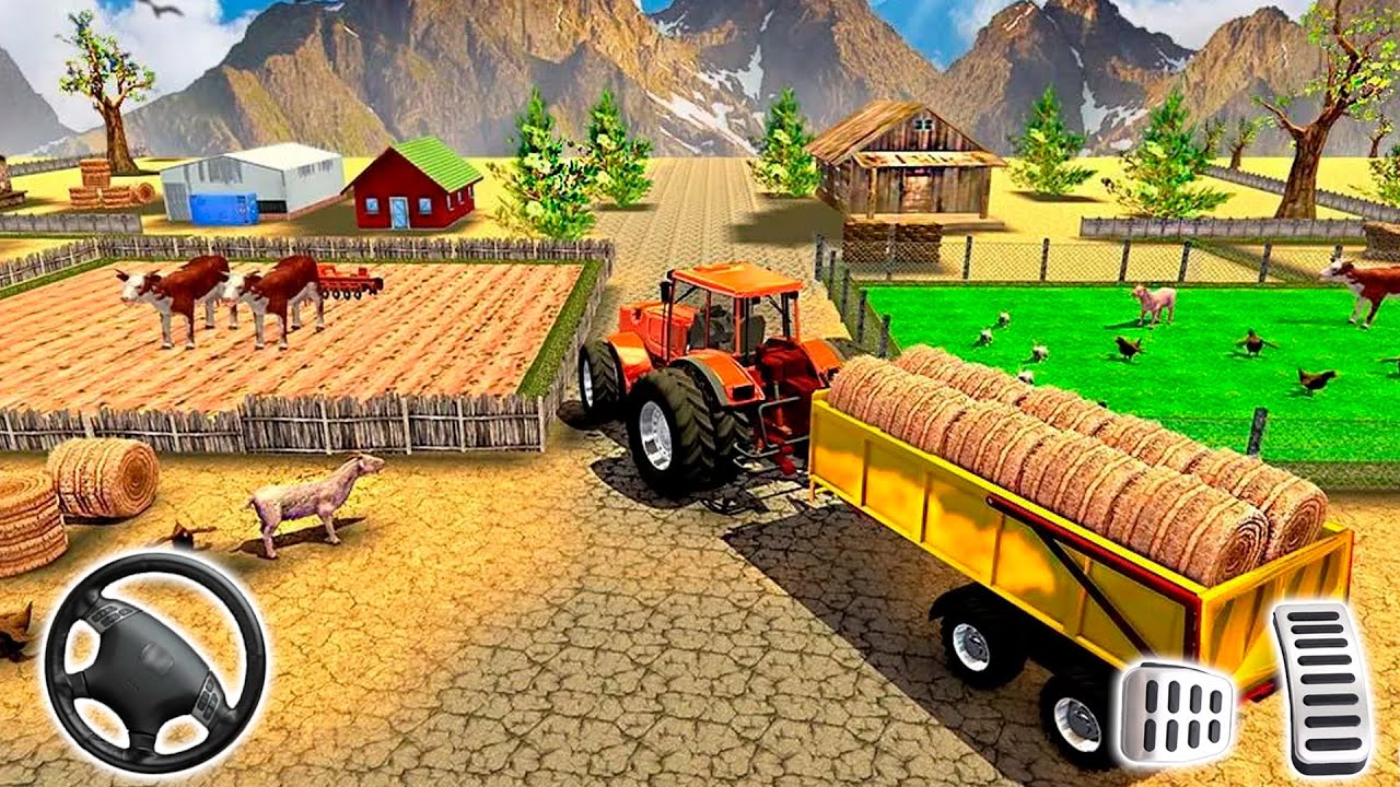 Heavy Duty Tractor Farming Driving Simulator 2020 - Android Gameplay