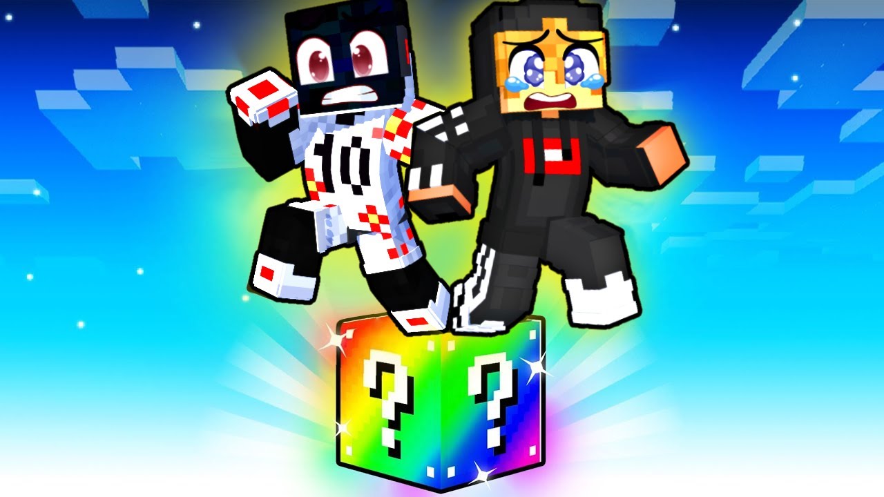 Minecraft DAR SUNTEM pe ONE LUCKY BLOCK!