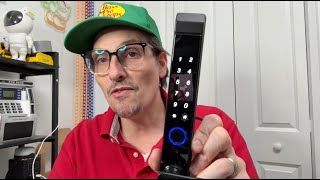 JNZCH Sliding Door Smart Lock – Fingerprint, App Control & Key Access for Patio and Home Security