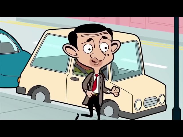 Mr. Bean's Cleaning Robot Goes Crazy - Past Simple