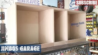 In this video Jimbos begins building a big 3 piece rustic dresser. This is a unique stylist piece his daughter designed. She wanted 