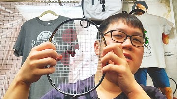 badminton - adding tension to cross strings?
