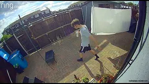 Man Carelessly Lifts Table and Breaks Glass || ViralHog