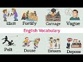 Improve Your English with These Words |  English Words with Easy Sentences | Vocabulary &amp; words