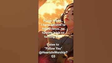 Thumbnail of FOLLOW YOU- Surrender To Jesus song #gospel #christiansongs #praiseandworship #faith #christianity