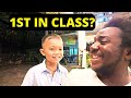 Filipino kid meets a blackman for the first time and this happens