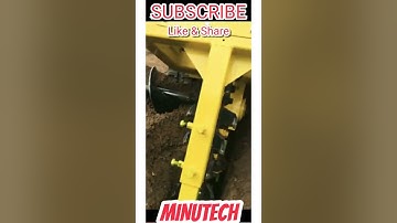 TRENCH DIGGER MINI POWERED TRENCHER MACHINE FOR FARM TRENCH #Shorts