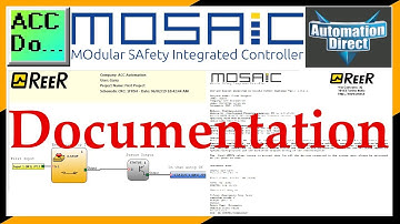 MOSAIC Safety Controller Reports / Documentation