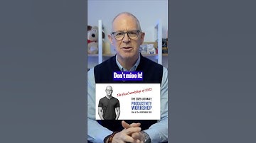 Don’t Miss the Last Ultimate Productivity Workshop of 2025!