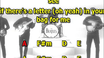 Please Mr Postman Beatles best karaoke instrumental lyrics chords cover