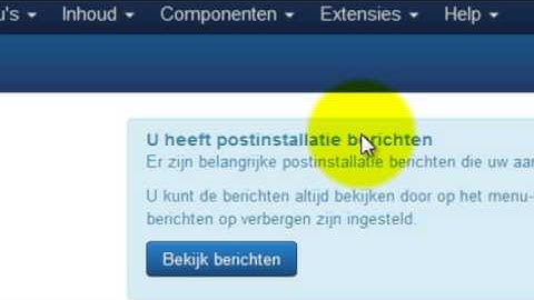joomla single login voor frontend en backend