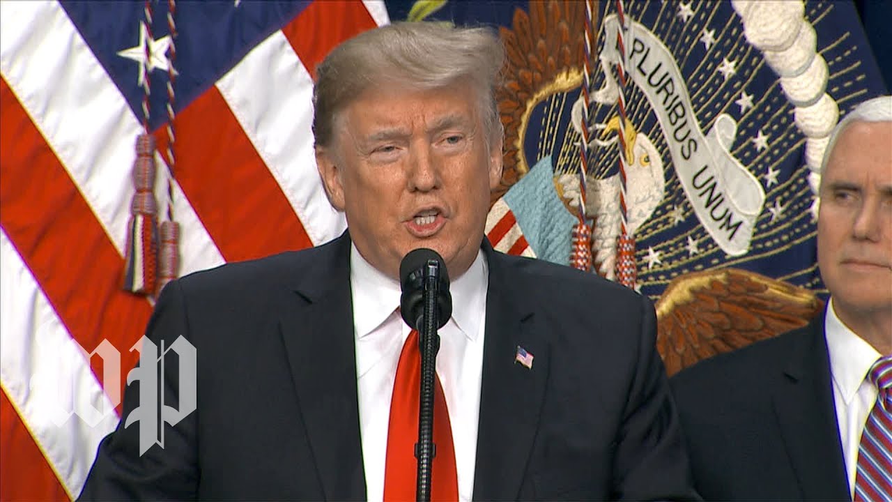 Read President Trump's speech on his new offer to fund border security, reopen ...