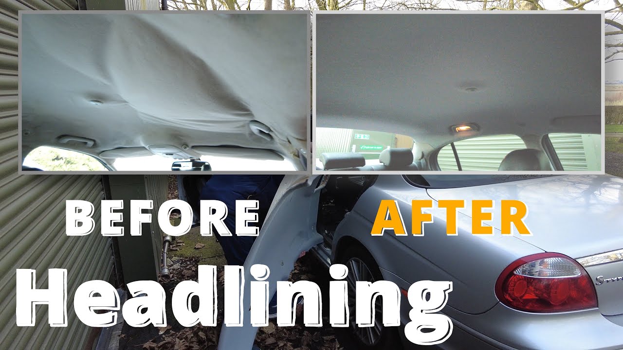 Jaguar Sagging Headlining FIXED in a Day! (Studio Cars of Preston) | Project S-Type Part 16