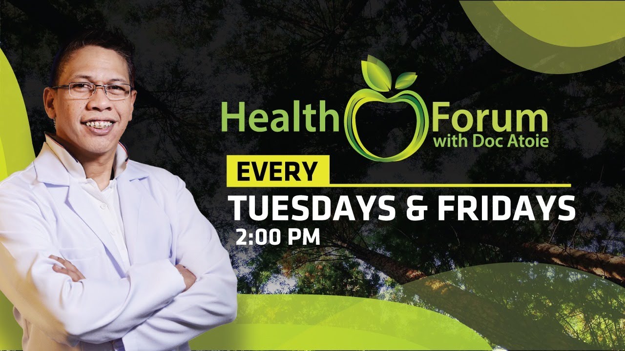 🍏  [LIVE] 24 November 2020 | Health Forum with Doc.Atoie.