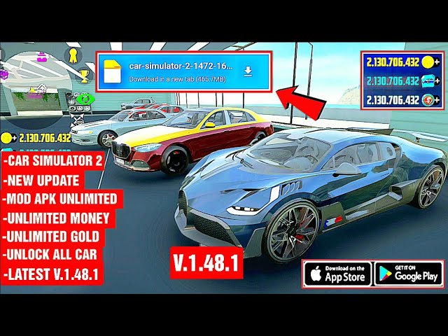 Car Simulator 2 Mod Apk v1.48.3 Unlimited Money [Premium Unlocked]