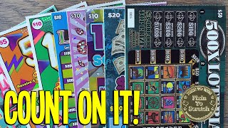 I Can Count On This Ticket 260 Lottery Tickets