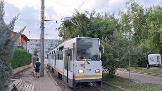 Vagonul V3A-93 111 Intrand In Statia Platforma Industriala Pipera Urcare Pe Linia 36