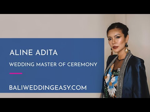 Aline Adita, Bali Wedding Master of Ceremony