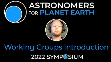 A4E 2022 SYMPOSIUM - Working Groups Introduction