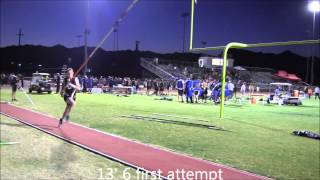 derrick lemons pole vault verrado qualifier