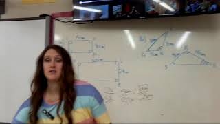 Pre-Algebra 5.9 similar figures/corresponding angles